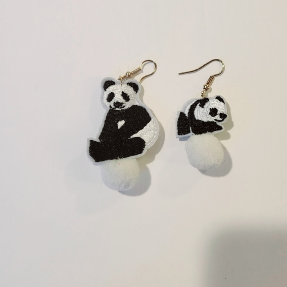 Jewelry - Panda earrings